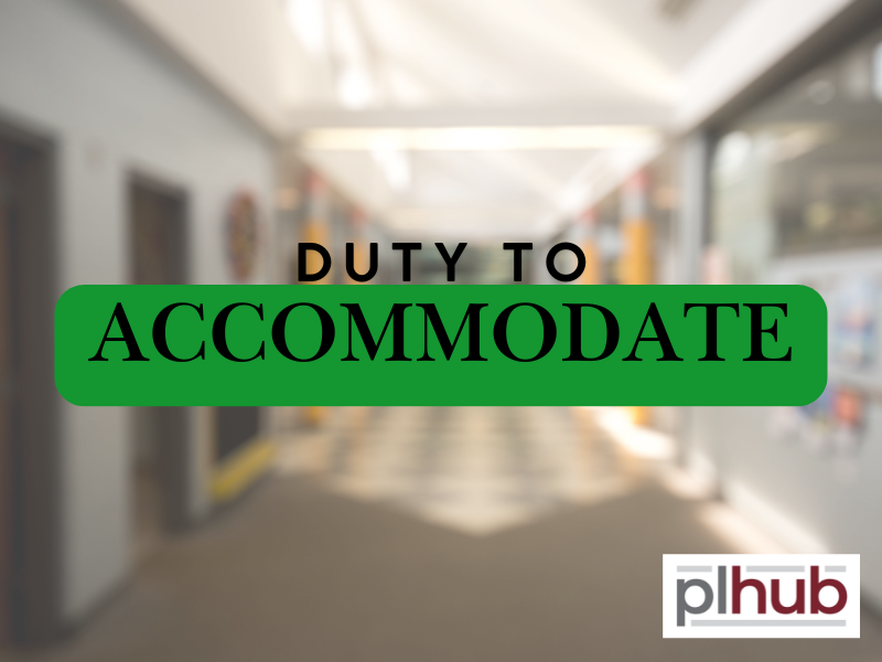 Duty to Accommodate in K-12 Education